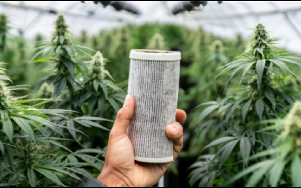 kannabiksen hiilisuodatin