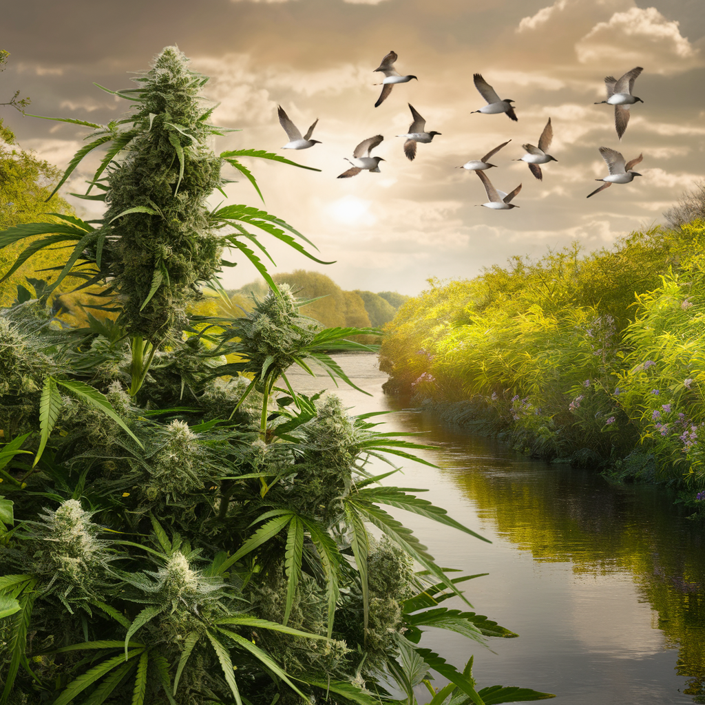 A kannabisz betakarítása tavasszal